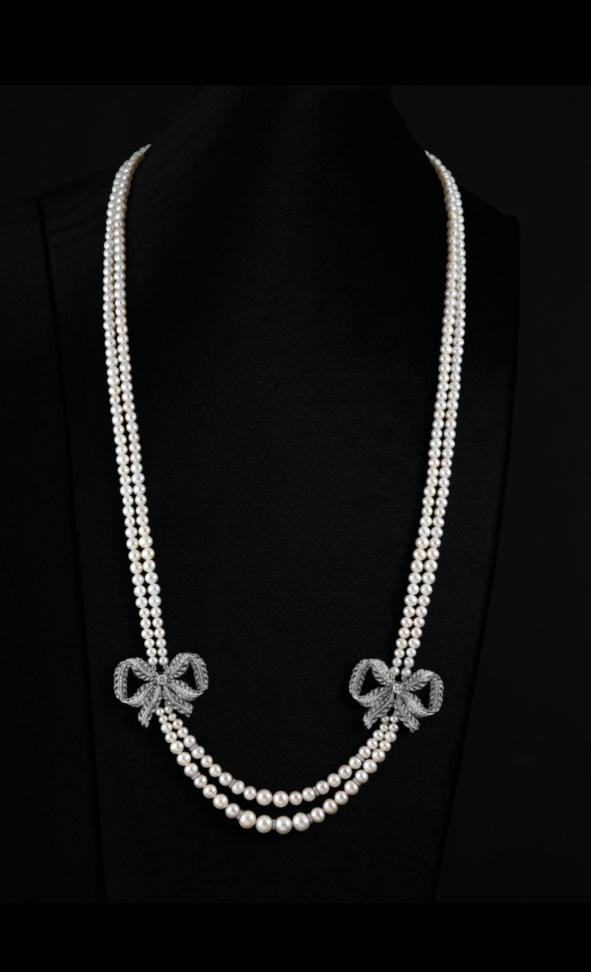 Deco Bow multi wear necklace