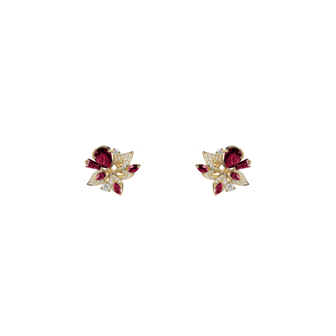 Ruby Lily earrings