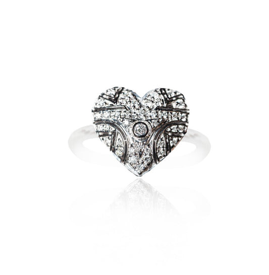 L’amour Heart ring