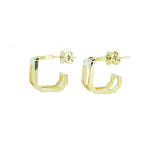 2901 Square earrings