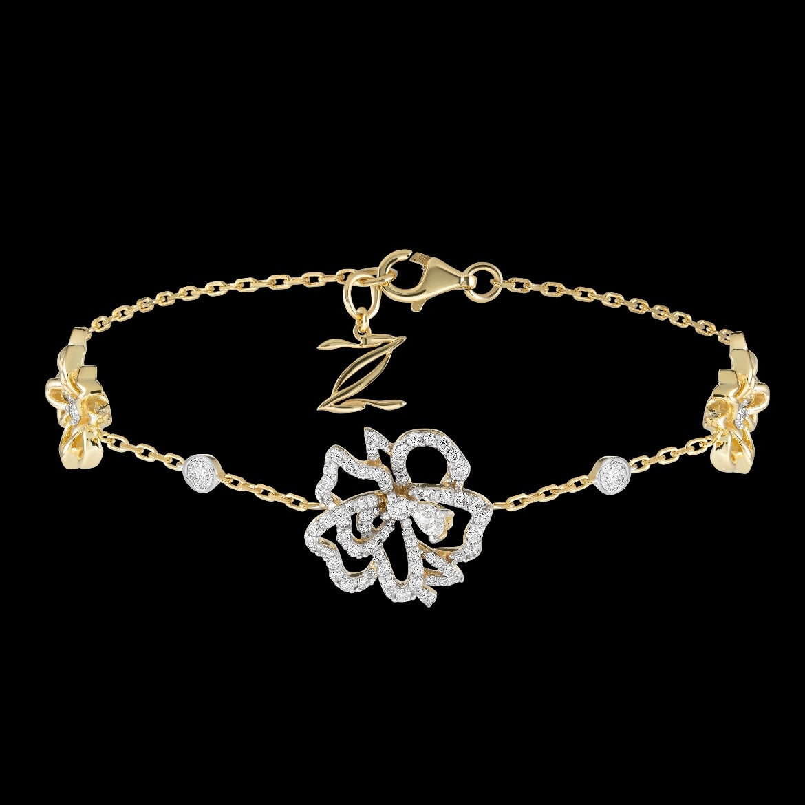 Peony bracelet